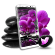 Orchid Flower Launcher Theme