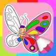 Ikona programu: Butterfly Coloring Pages