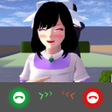 Sakura School Fake Video Call icon