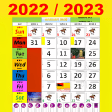 Malaysia Calendar Kuda 202223