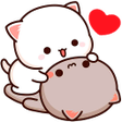 Ikon program: Mochi Peach Cat Animated …