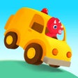 プログラムのアイコン：Dinosaur Car games for ki…