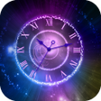 プログラムのアイコン：Shining Clock Live Wallpa…