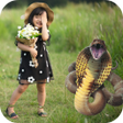 ไอคอนของโปรแกรม: Snake in Photo: Prank Fri…