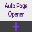 Icoon van programma: Auto Page Opener