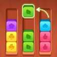 프로그램 아이콘: Woody Cube Sort: Color Pu…