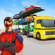 أيقونة البرنامج: Superhero Car Transport T…