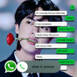 Programikonen: BTS JIN : Fake chat - fak…