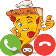 Ícone do programa: Fake Call Pizza Game