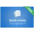 Quick create Google Docs™