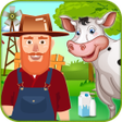 Иконка программы: Cow Farm Day - Farming Si…