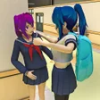 程序图标：Bad Girl: Anime School Ga…