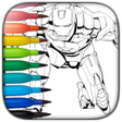 Ikon program: Superhero Coloring