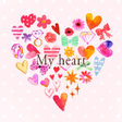 Programikonen: Cute Wallpaper My heart