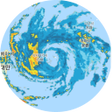 プログラムのアイコン：World Rain Map Viewer