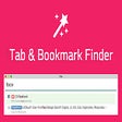Programikonen: Tab & Bookmark Finder