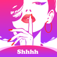 プログラムのアイコン：Shhhh - Live Video chat