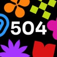 أيقونة البرنامج: 504 English Dictionary Wo…