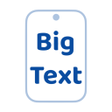 Icoon van programma: BigText - Write Big  Simp…