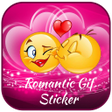 أيقونة البرنامج: ROMANTIC GIF STICKERS