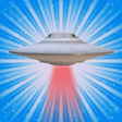 Programikonen: UFO Lander: flying saucer…