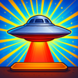 Ikon program: UFO Lander: flying saucer…