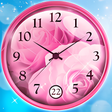 أيقونة البرنامج: Rose Clock Live Wallpaper…