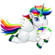 أيقونة البرنامج: Unicorn - Pixel Art Game