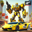 Robot Car Transformation Game icon