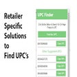 My UPC Finder - Basics