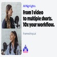 Programikonen: Framedrop.ai: Convert Vid…