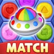 Ikon program: Toy Party: Match 3 Hexa B…