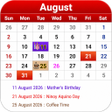 프로그램 아이콘: Philippines Calendar 2022