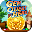 程序图标：Gem Quest Hero - Jewels G…