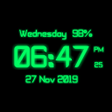 プログラムのアイコン：Digi Clock
