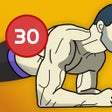 أيقونة البرنامج: Planks - 30 days challeng…