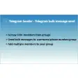 Telegram Sender - Telegram bulk message send