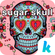 Sugar Skull Keyboard Theme