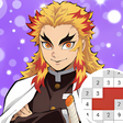 Иконка программы: Demon Slayer Pixel Art Co…