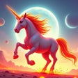 Symbol des Programms: Unicorn dash : Magical Sk…