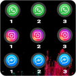 Icoon van programma: Dual Apps Multiple App Cl…