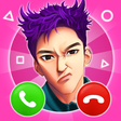 أيقونة البرنامج: Prison Phone: Fake CallCh…