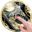 أيقونة البرنامج: Golden Device Wallpaper T…