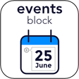 Ikon program: Events Block For The Even…