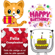 程序图标：stickers happy birthday