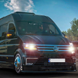 Local minibus passenger transp icon