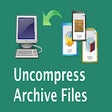 Icoon van programma: Uncompress Archive Files