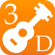 Ikona programu: 3D Ukulele Notes - How To…
