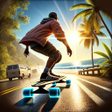 Programikonen: Longboard Skater
