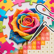 أيقونة البرنامج: Jigsaw  Cross Stitch